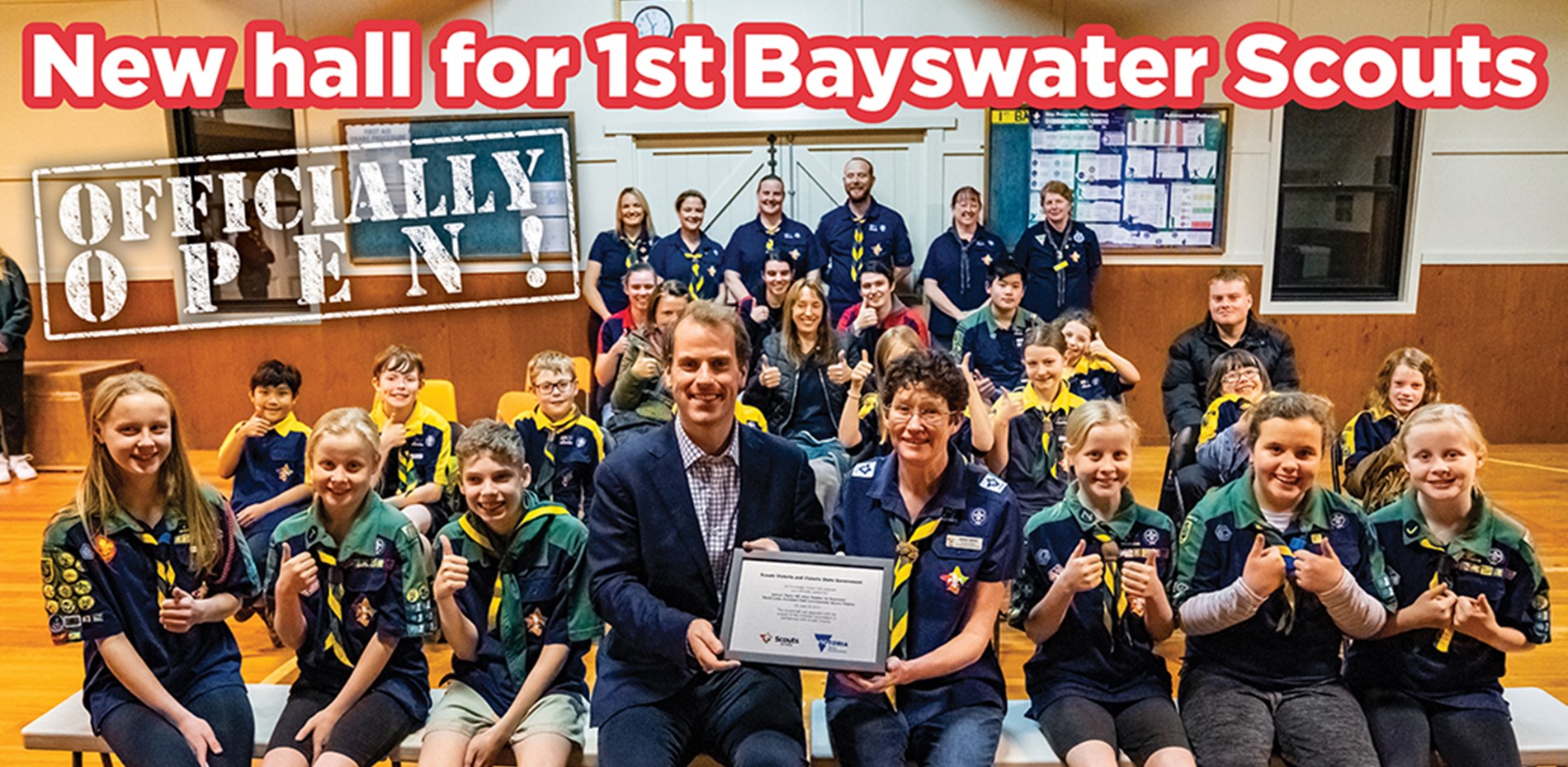 Bayswater Scout Hall Upgrade Complete Main Image