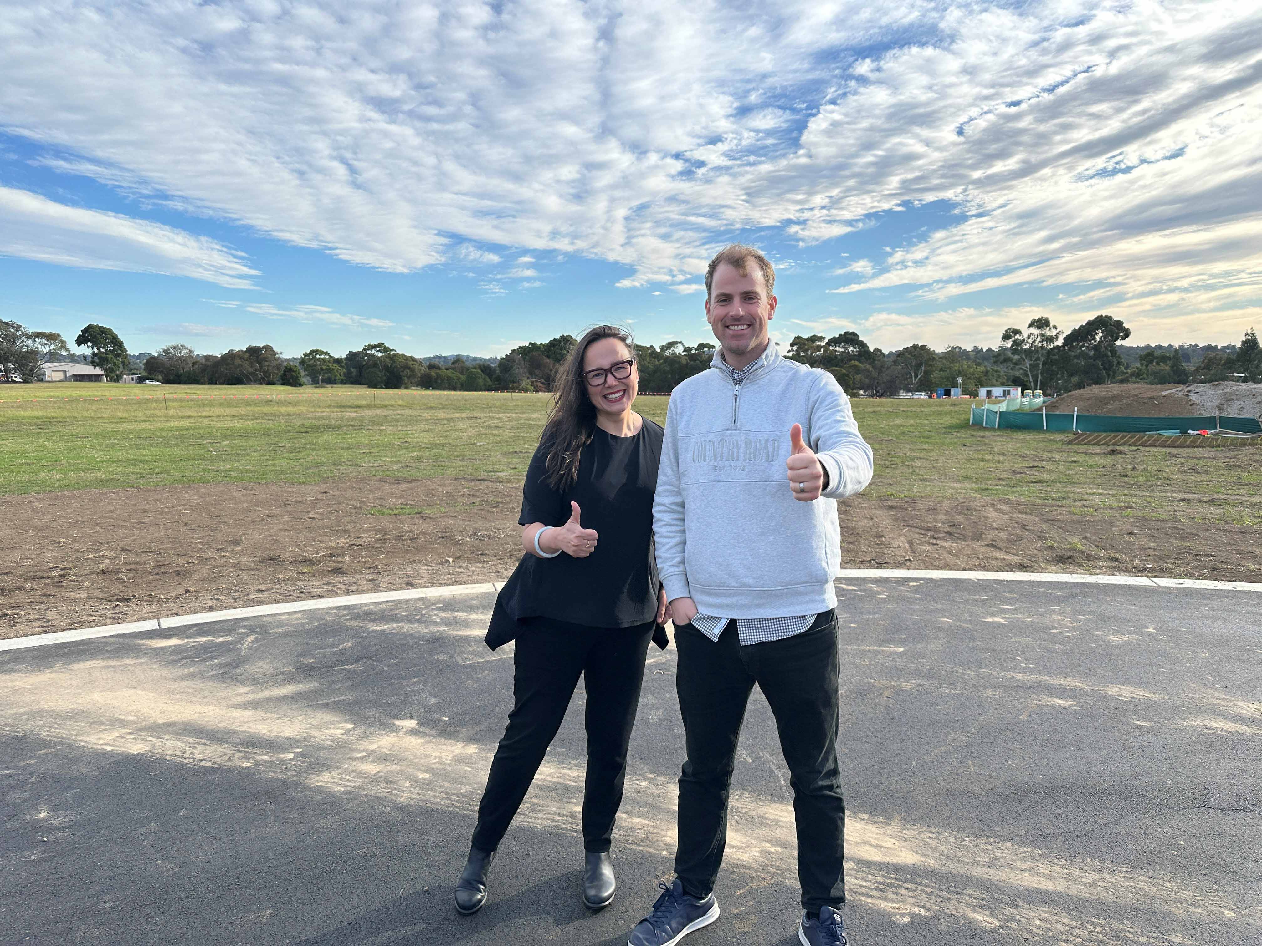 WORKS UNDERWAY PREPARING FOR HOMES AT KNOXFIELD Main Image