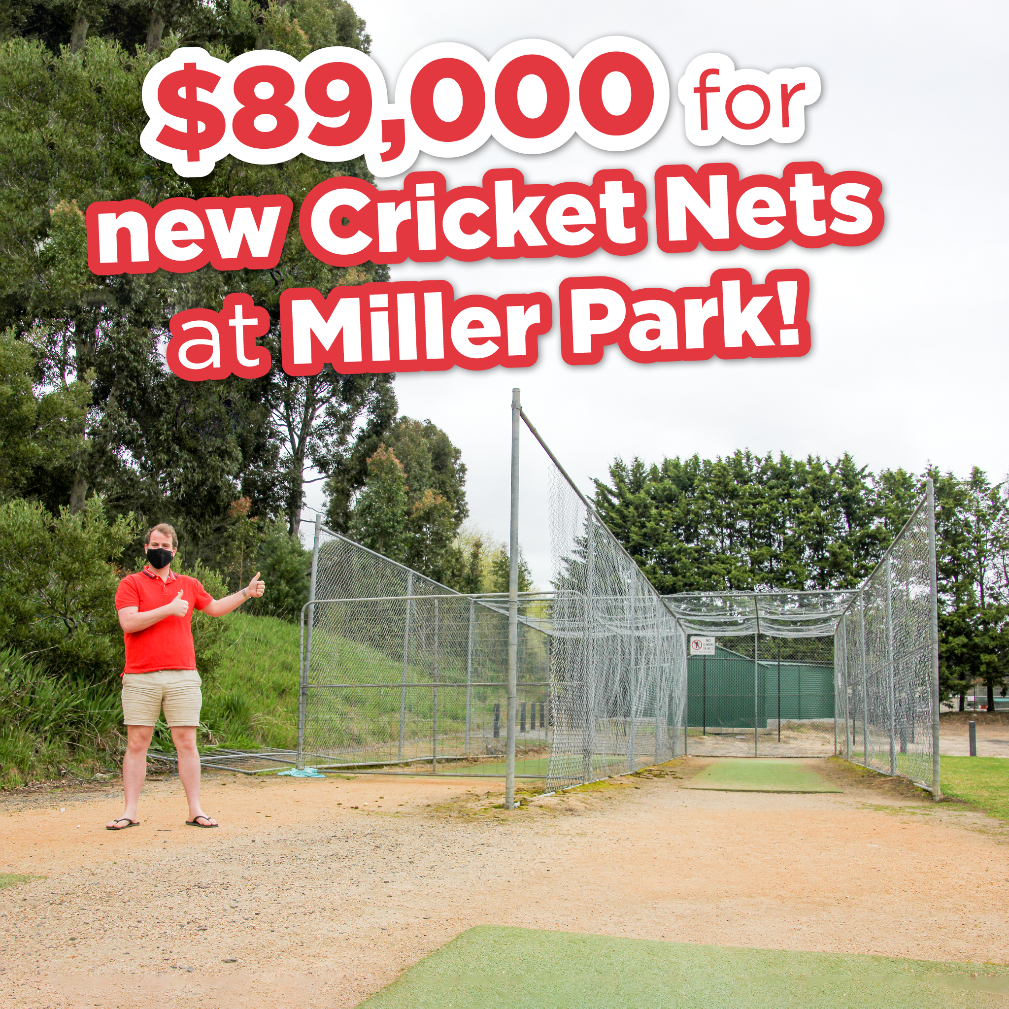 BACKING IN GRASSROOTS CRICKET LOCALLY Main Image