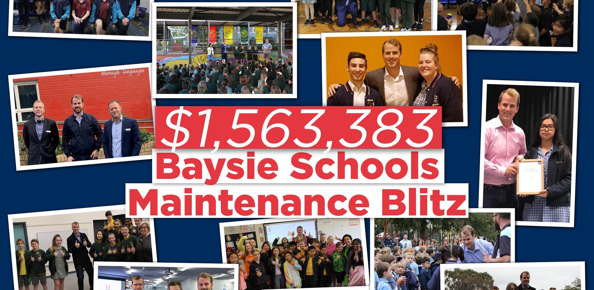 BAYSWATER SCHOOLS TO SHARE IN $515M MAINTENANCE BLITZ  Main Image